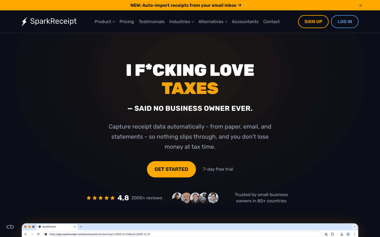 SparkReceipt